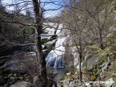 Cascadas de Gavilanes - Pedro Bernardo;castañar del tiemblo camino smith nieve en madrid